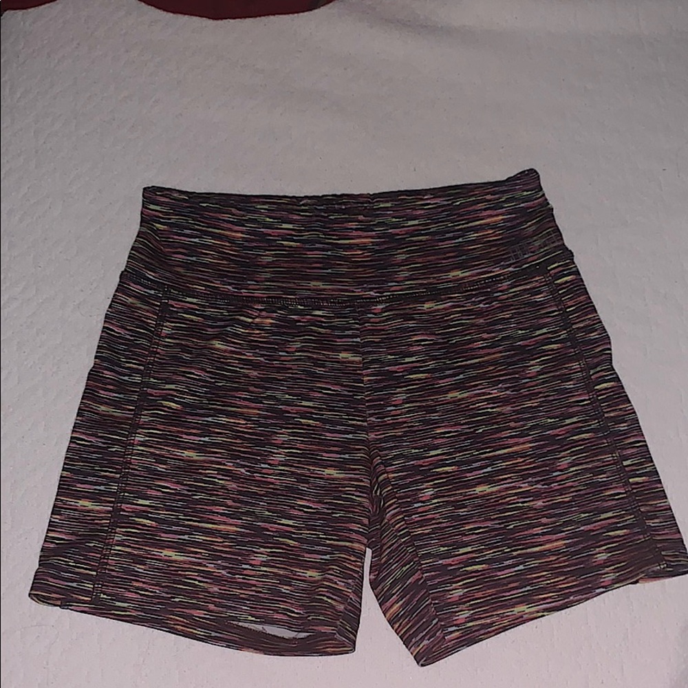 Colorful spandex girls shorts!!